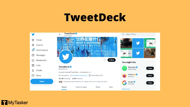 tweetdeck twitter scheduling tool logo